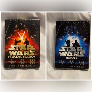 Star Wars Prequel & Trilogy 1-6 Episode Widescreen DVD Sets